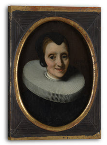 Leinwandbild Nicolaes Maes - Porträt einer Frau