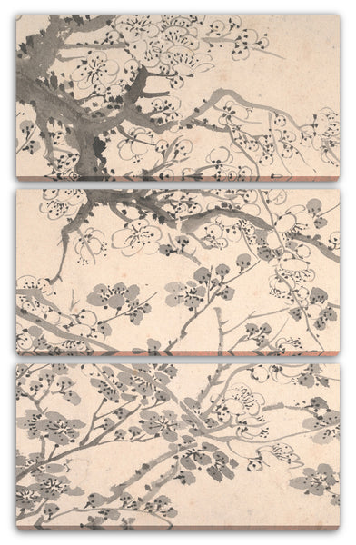 Leinwandbild Jin Nong - Pflaumenblüten