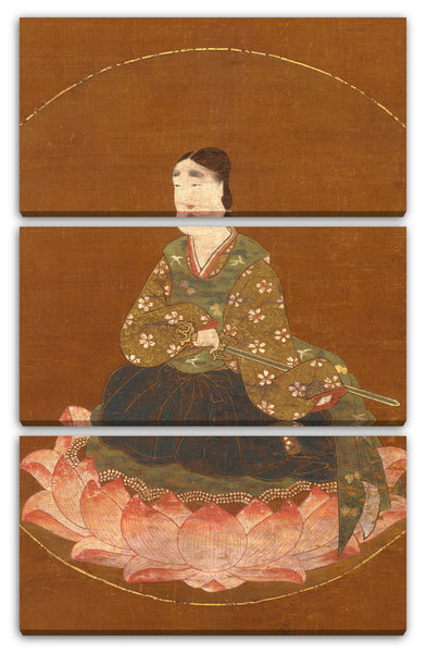 Leinwandbild Nanbokuchō-Zeit - Mandala von Wakamiya vom Kasuga-Schrein (Kasuga wakamiya mandara)