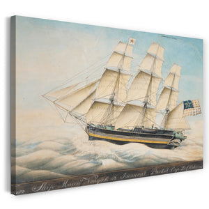 Leinwandbild Nivelet - Das Schiff "Macon"