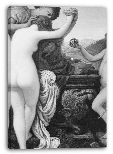 Leinwandbild Elihu Vedder - Der Becher der Liebe