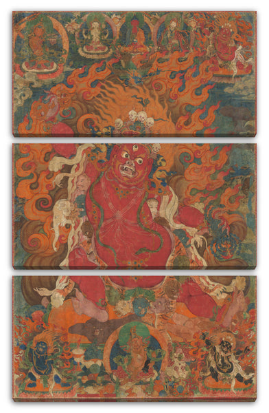 Leinwandbild 18. Jahrhundert - Guru Dragpo
