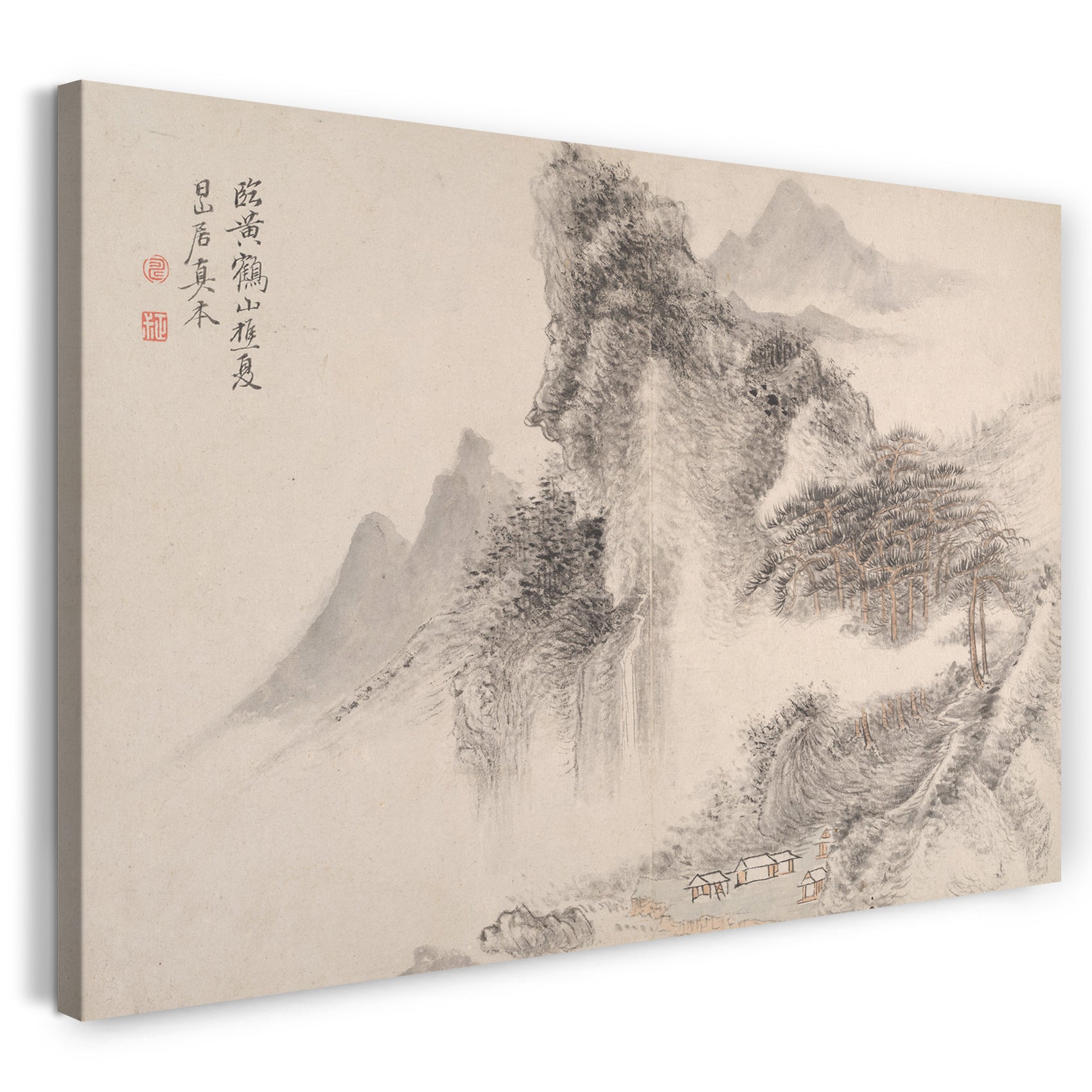 Leinwandbild Yun Shouping - Landschaften im Stil von Song und Yuan Masters