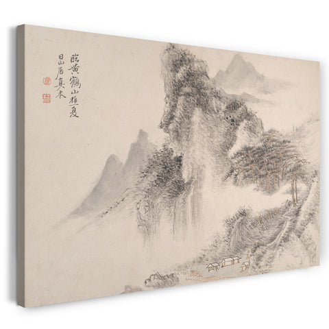 Leinwandbild Yun Shouping - Landschaften im Stil von Song und Yuan Masters