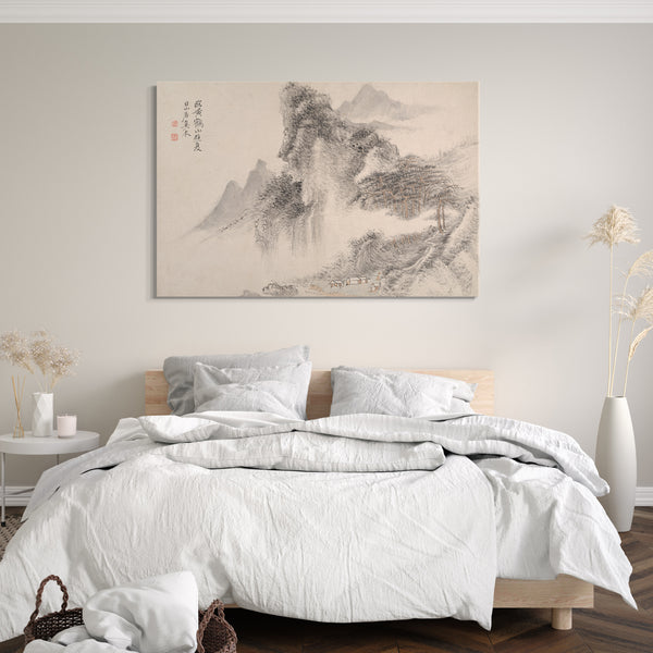 Leinwandbild Yun Shouping - Landschaften im Stil von Song und Yuan Masters