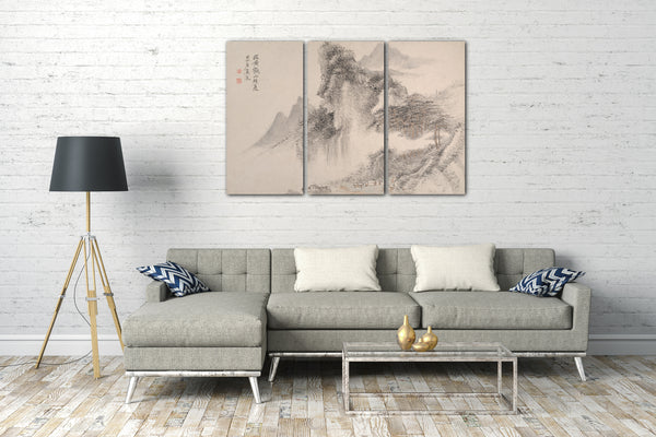 Leinwandbild Yun Shouping - Landschaften im Stil von Song und Yuan Masters