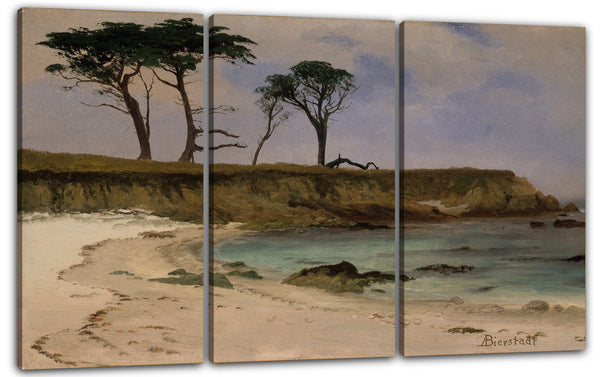 Leinwandbild Albert Bierstadt - Meeresbucht