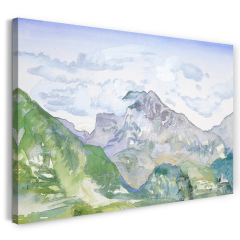 Leinwandbild Arthur B. Davies - Berge