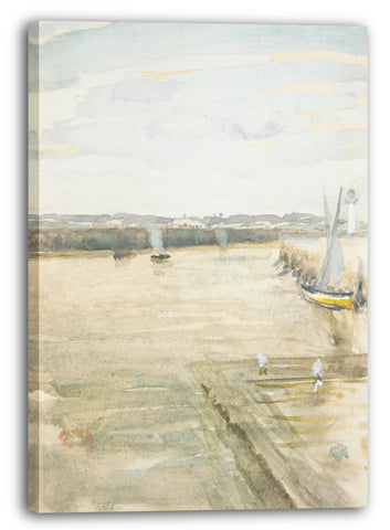 Leinwandbild James McNeill Whistler - Szene auf dem Mersey