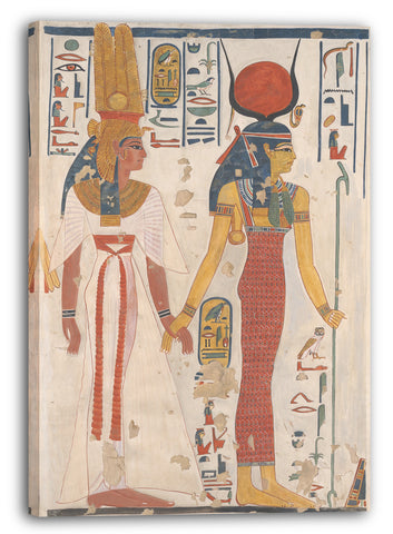 Leinwandbild Charles K. Wilkinson - Königin Nefertari wird von Isis geleitet