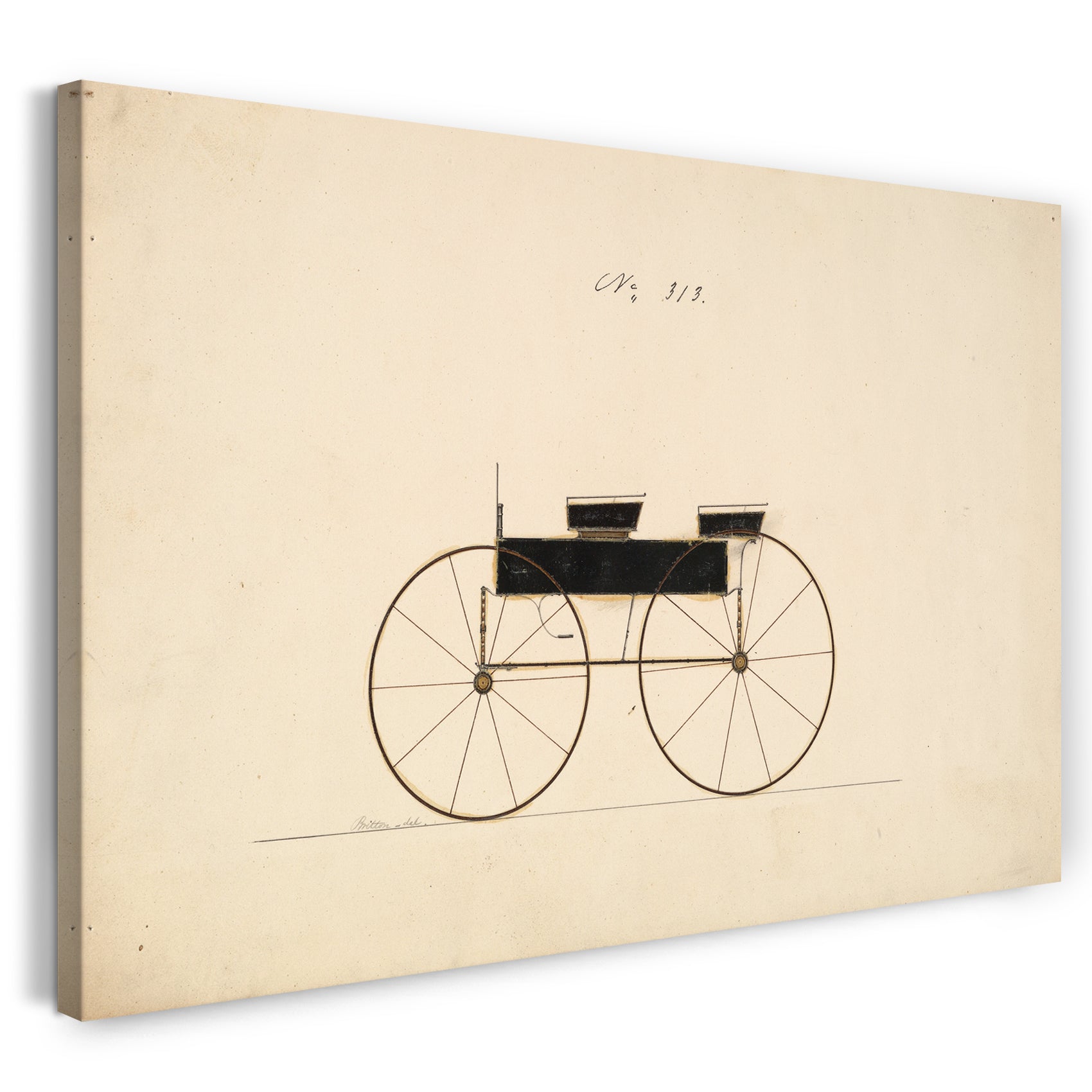 Leinwandbild Brewster & Co. - Design für Wagon, Nr. 313