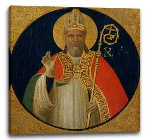 Leinwandbild Fra Angelico - Ein Heiliger Bischof