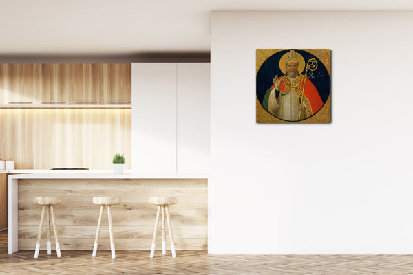 Leinwandbild Fra Angelico - Ein Heiliger Bischof