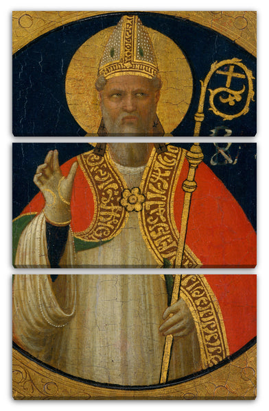 Leinwandbild Fra Angelico - Ein Heiliger Bischof