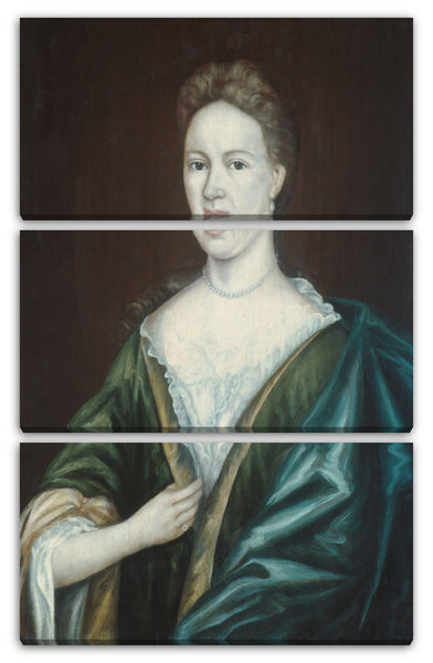 Leinwandbild Gerrit Duyckinck zugeschrieben (1660-ca. 1712) - Frau Augustus Jay