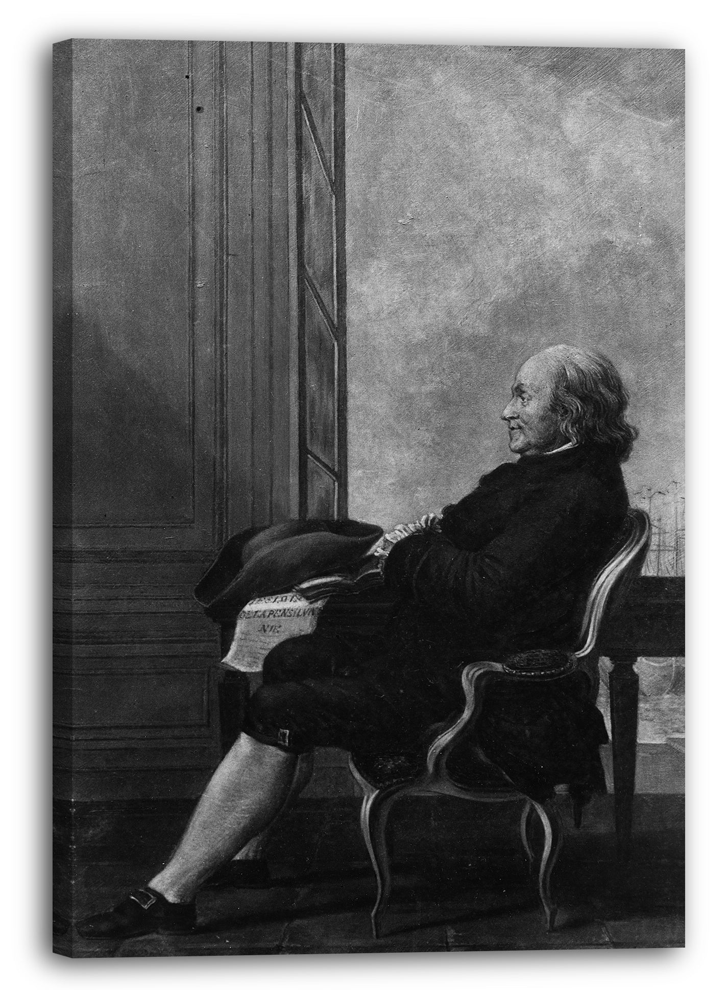 Leinwandbild William P. Babcock - Benjamin Franklin