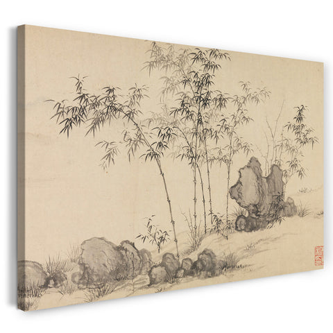 Leinwandbild Shen Xun - / Bambushain