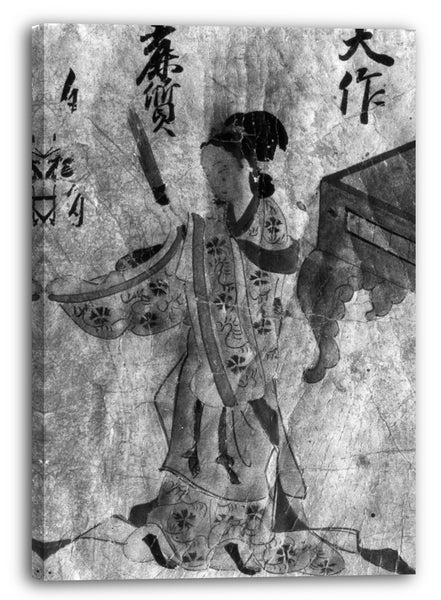 Leinwandbild Edo-Zeit - Dame, im Tosa-Stil