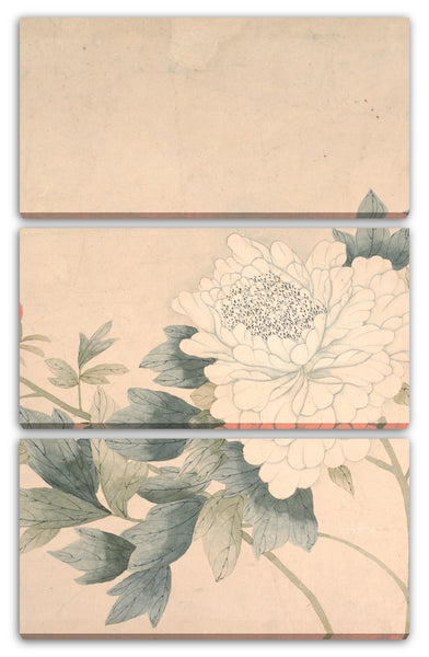 Leinwandbild Yun Bing - Blumenstudie