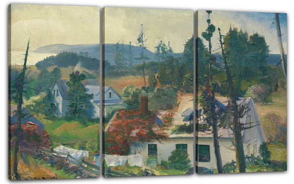Leinwandbild George Bellows - Die rote Rebe, Matinicus-Insel, Maine