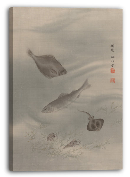 Leinwandbild Seki Shūkō - Fische