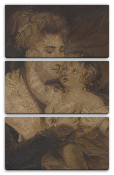 Leinwandbild Charles Howard Hodges zugeschrieben - Lady Dashwood und ihr Sohn
