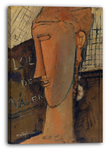 Leinwandbild Amedeo Modigliani - Lola de Valence