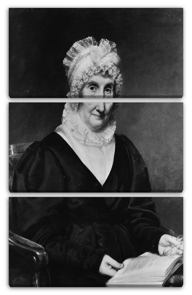 Leinwandbild Samuel Lovett Waldo - Porträt einer Dame (möglicherweise aus der Buloid-Familie)
