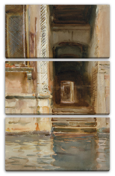 Leinwandbild John Singer Sargent - Venetianischer Durchgang