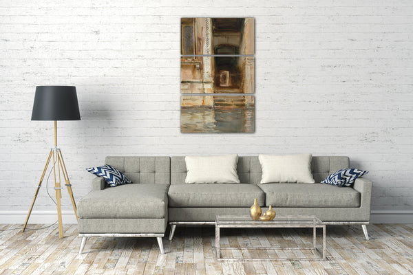 Leinwandbild John Singer Sargent - Venetianischer Durchgang