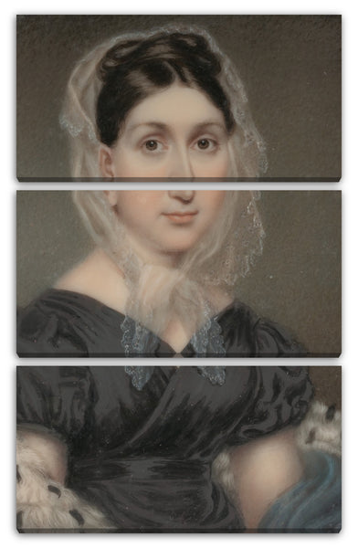 Leinwandbild Nathaniel Rogers - Frau Stephen Van Rensselaer III (Cornelia Paterson)