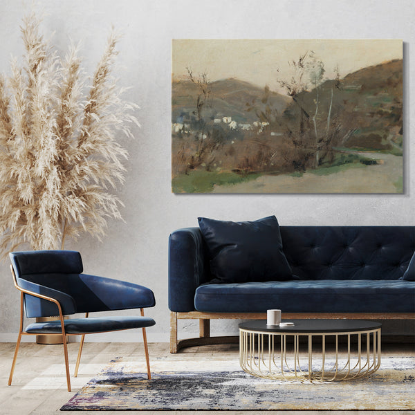 Leinwandbild John Singer Sargent - Spanische Landschaft