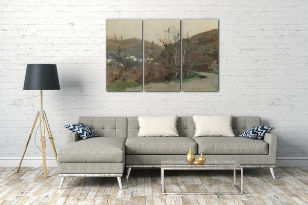 Leinwandbild John Singer Sargent - Spanische Landschaft