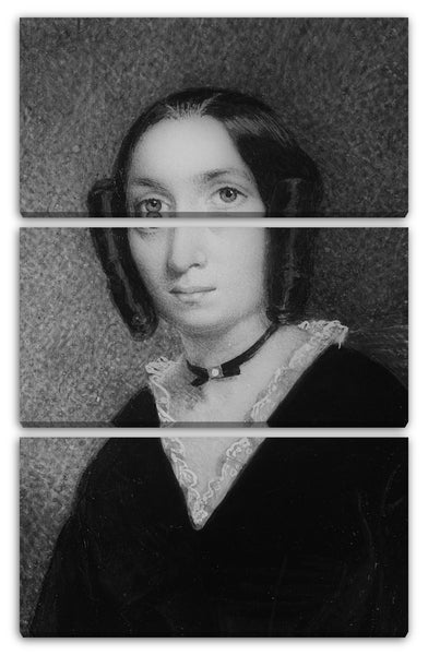 Leinwandbild John Carlin - Porträt einer Dame