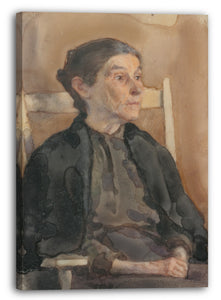 Leinwandbild Lucy M. Stanton - Eine Frau aus North Carolina Mountain