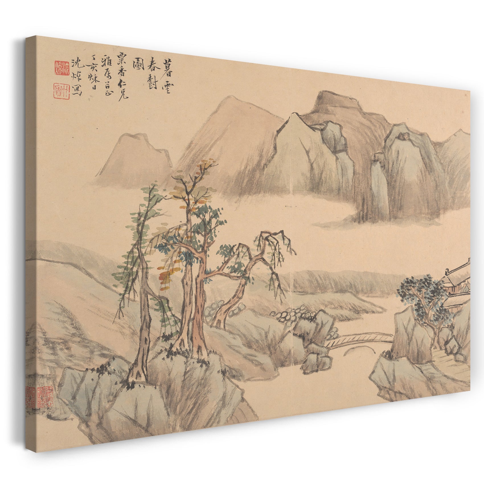 Leinwandbild Shen Zhuo - Landschaft