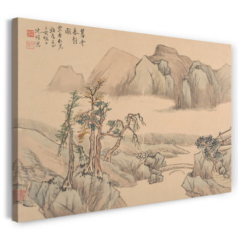 Leinwandbild Shen Zhuo - Landschaft