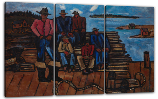 Leinwandbild Marsden Hartley - Hummer Fischer