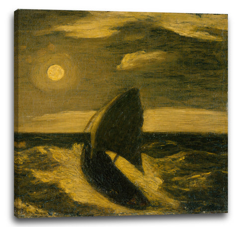 Leinwandbild Albert Pinkham Ryder - Die Arbeiter des Meeres
