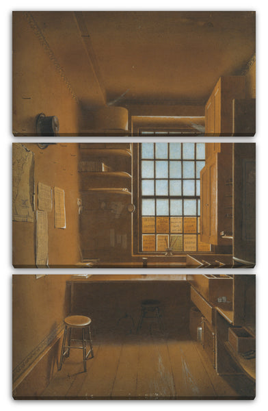 Leinwandbild James Kidder - Innenraum einer Lotterie