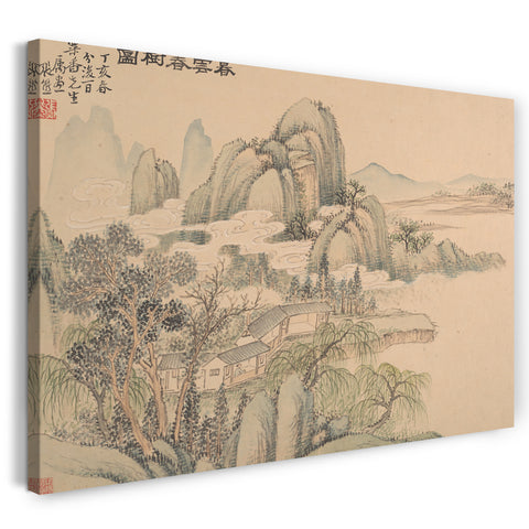 Leinwandbild Zhang Xiong - Landschaft