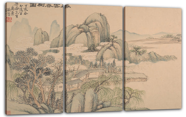 Leinwandbild Zhang Xiong - Landschaft
