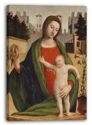 Leinwandbild Bramantino - Madonna und Kind