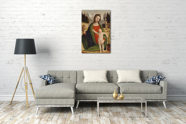 Leinwandbild Bramantino - Madonna und Kind