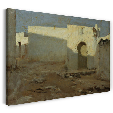 Leinwandbild John Singer Sargent - Maurische Gebäude im Sonnenlicht