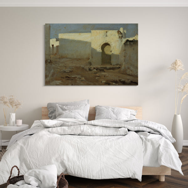 Leinwandbild John Singer Sargent - Maurische Gebäude im Sonnenlicht