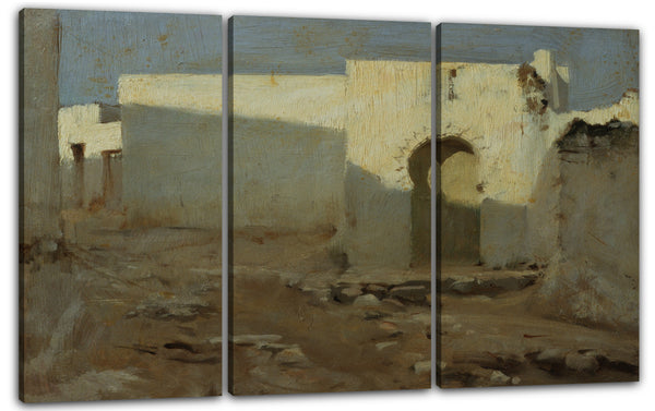 Leinwandbild John Singer Sargent - Maurische Gebäude im Sonnenlicht