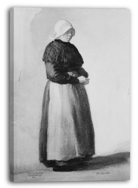 Leinwandbild Marcia Oakes Woodbury - Niederländische Frau