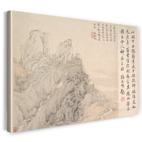 Leinwandbild Ye Xin - Weißer Berg