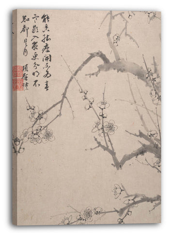 Leinwandbild Xiang Shengmo - / Landschaften, Blumen und Vögel
